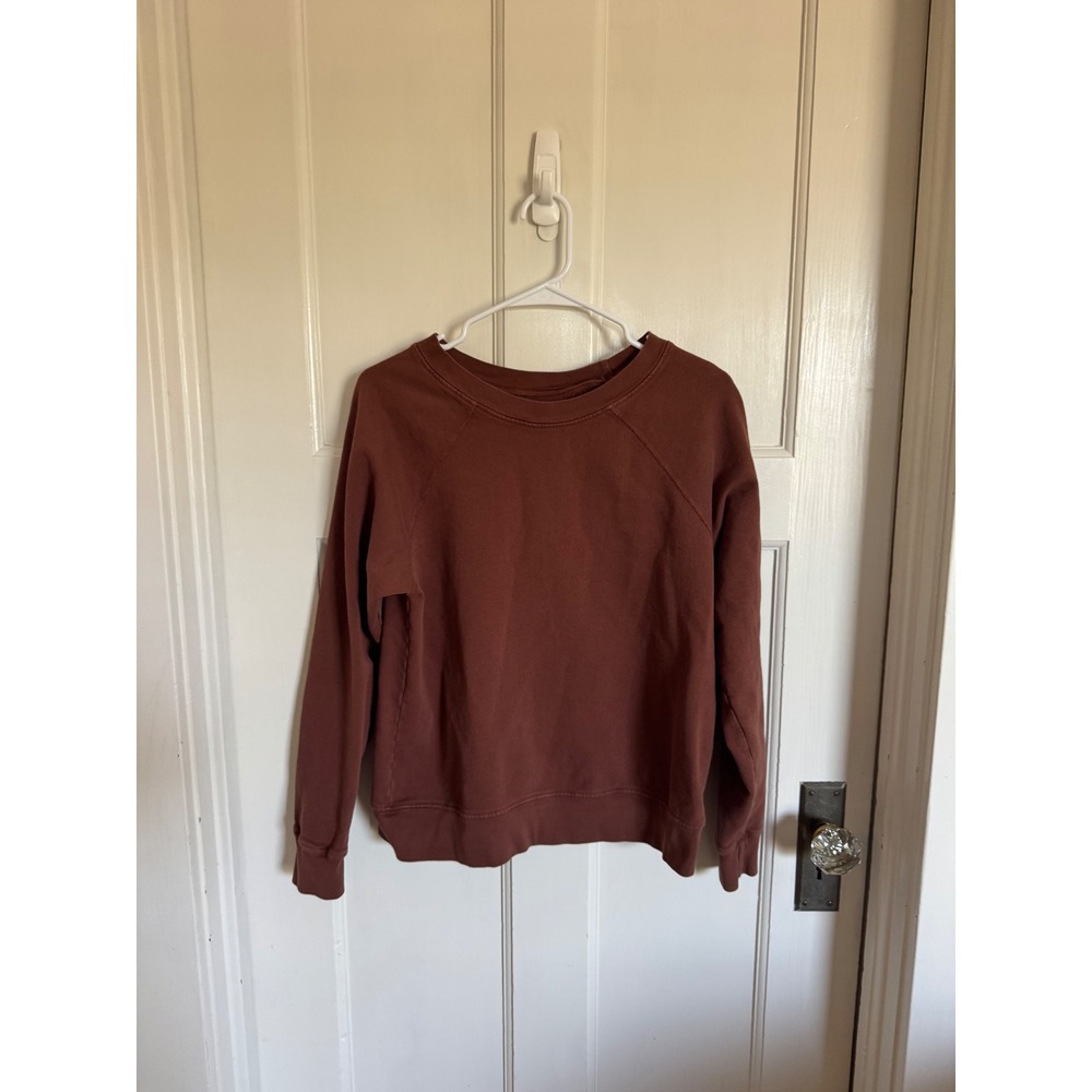 Mate the Label organic cotton terry sweatshirt size medium